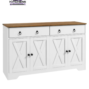Kitchens Baths & More farmhouse sideboard buffet cabinet